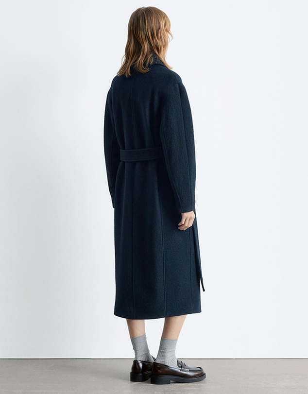 & Other Stories - Voluminous Belted Wool Coat