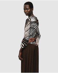 M.N.G - Zebra Print Blouse