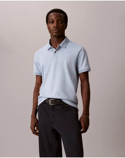 Calvin Klein - Supima Cotton Slim Refined Pique Polo Shirt