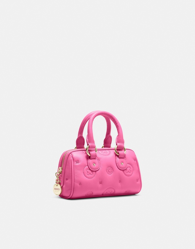 MIMCO - Flashback Leather Mini Bowler Crossbody Bag