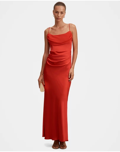 Forever New - Claudia Strappy Corset Maxi Dress