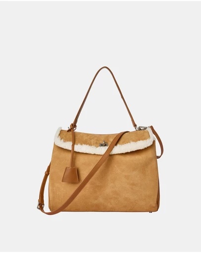 EVERAU - Australian Shepherd Ugg Duwel Cow Suede Upper Bags