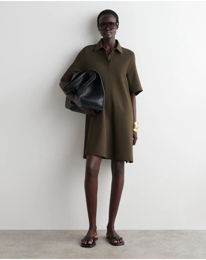 COS - Jersey Polo Mini Dress
