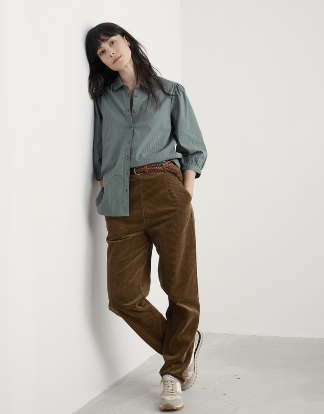 Seasalt - Seasalt Cornwall Green Hope Cottage Blouse