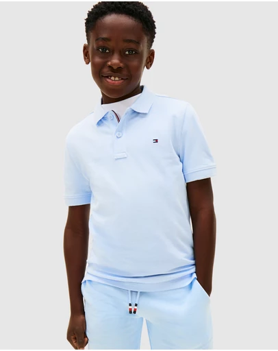 Tommy Hilfiger - Boys Essential Flag Embroidery Regular Fit Polo - Kids