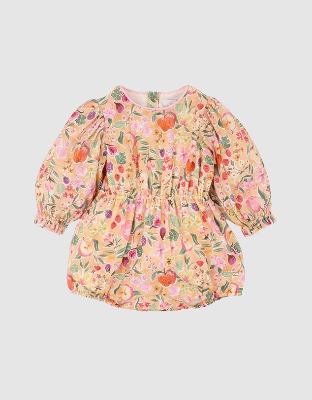 Fox & Finch - Orchard Bloom LS Woven Romper - Babies