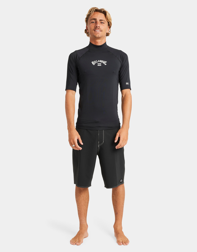 Billabong - Mens All Day Arch Short Sleeve Rash Vest