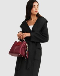 Belle & Bloom - Runaway Wool Blend Robe Coat