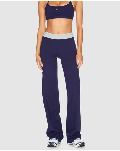 Navy Heather Grey