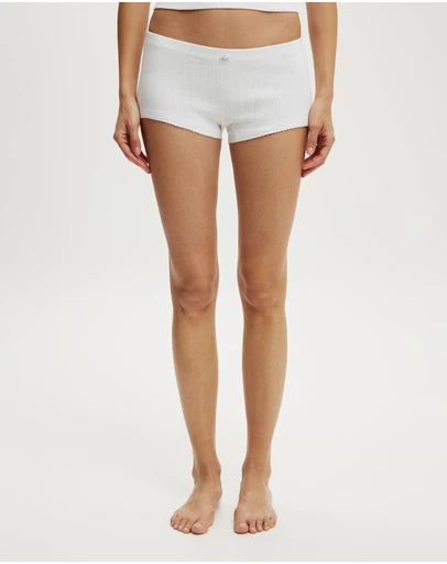 Cotton On Body - Dreamy Soft Pointelle Micro Short