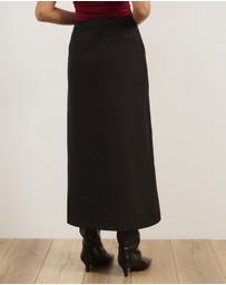Atmos&Here - Sorelle Split Detail Midi Skirt