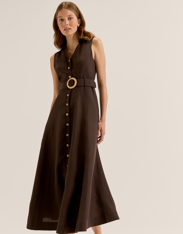 Review - Hamilton Sleeveless Shirt Dress