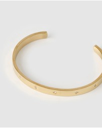 Arms Of Eve - Gemma Gold Cuff Bracelet
