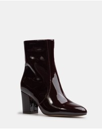 Wittner - Kyrah Patent Leather Ankle Boots
