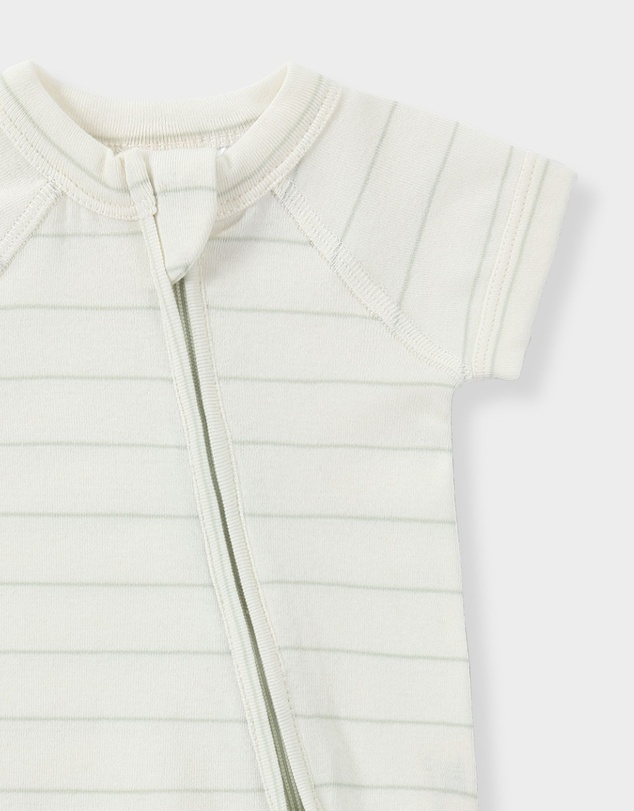 Susukoshi - Zip Suit Short Sleeves With Shorts