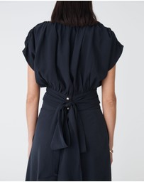 Forcast - Goulbury Tie Waist Top