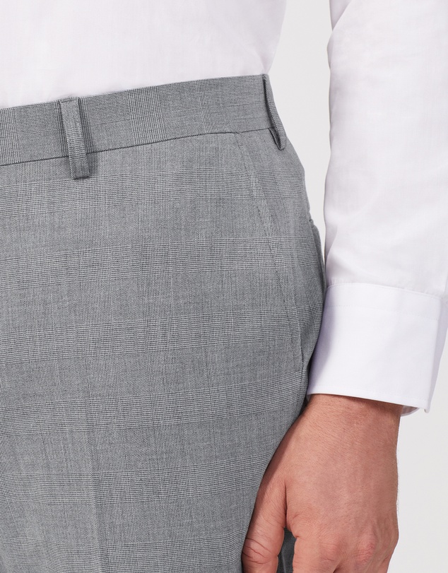 Van Heusen - Wool Blend Check Suit Pant