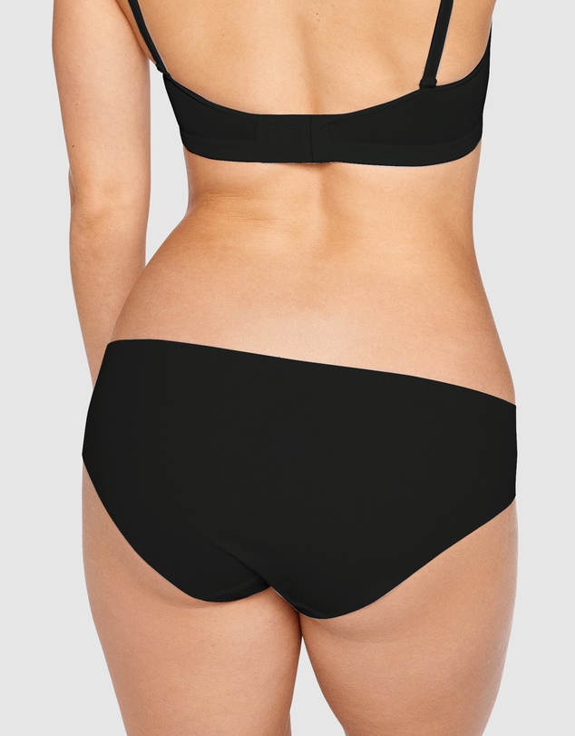 Naturana - Cotton & Modal Seamless Invisible Hipster Brief