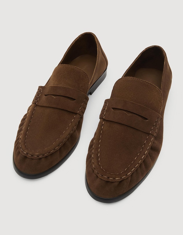 Assembly Label - Amaro Avenue Suede Loafers