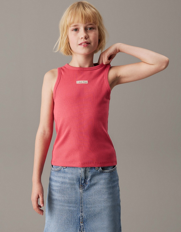 Calvin Klein Jeans - Girls Ribbed Tank Top