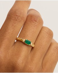 By Charlotte - Gold Strength Within Ring