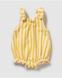 Wilson & Frenchy - Organic Terry Tie Playsuit - Babies