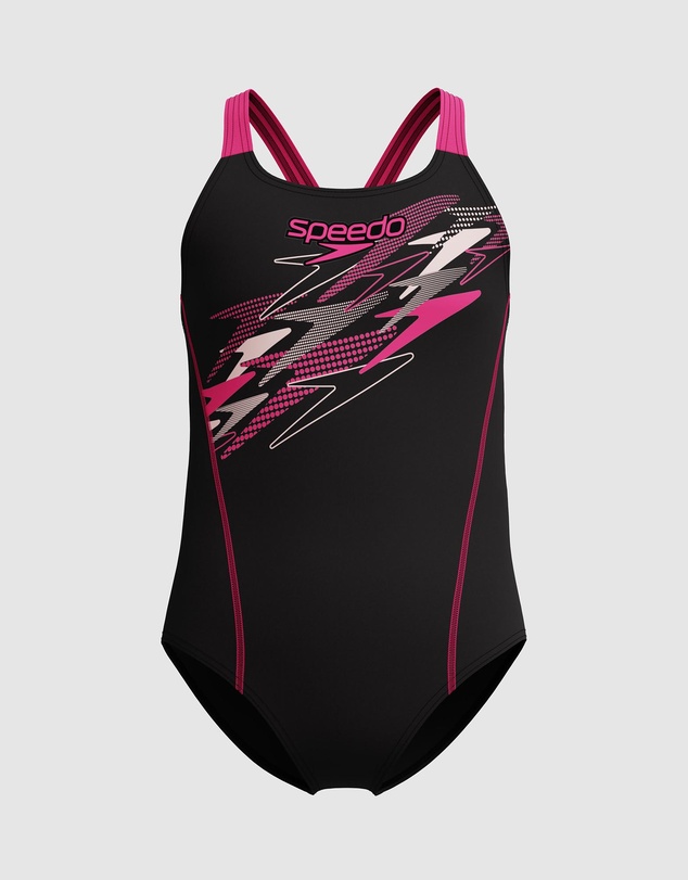 Speedo - JGRLS Medley Logo Medalist Swimsuit - Kids-Teens