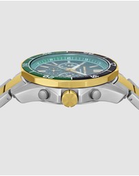 Armani Exchange - Two Tone Chronograph Watch