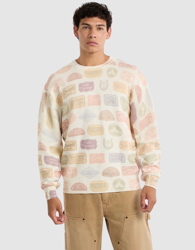 GUESS Originals - GUESS Originals Multi Graphic Sweater