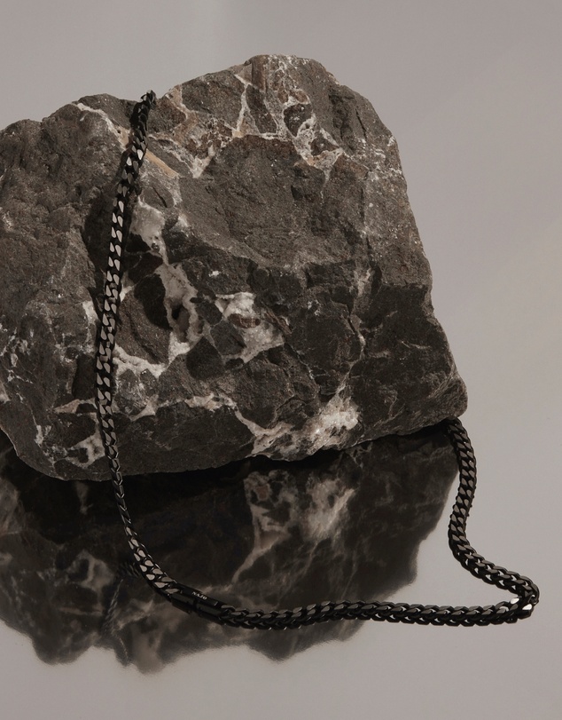 Najo - Nero Men's 5mm Steel Chain Necklace