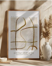 Olive et Oriel - Studio Simplicite No01 by Treechild Art Print