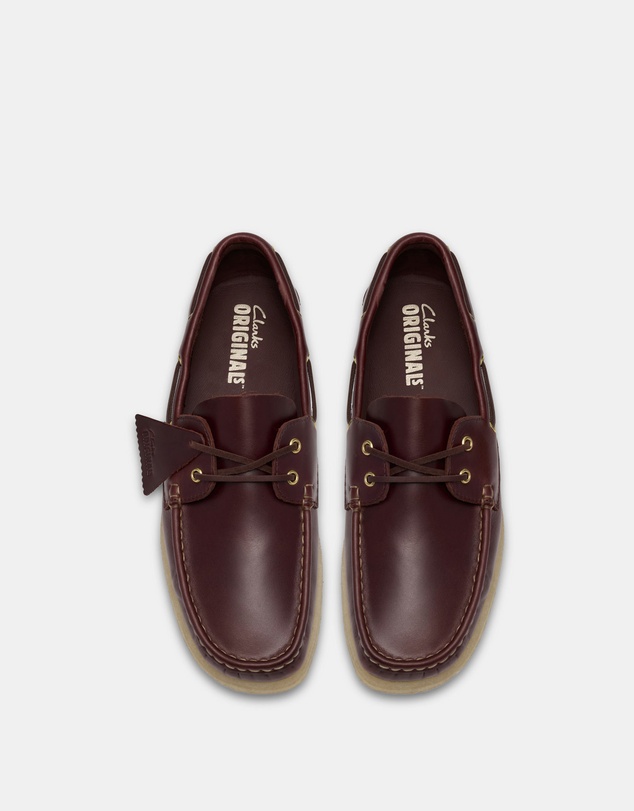 Clarks - Godney Boat (M) British Tan
