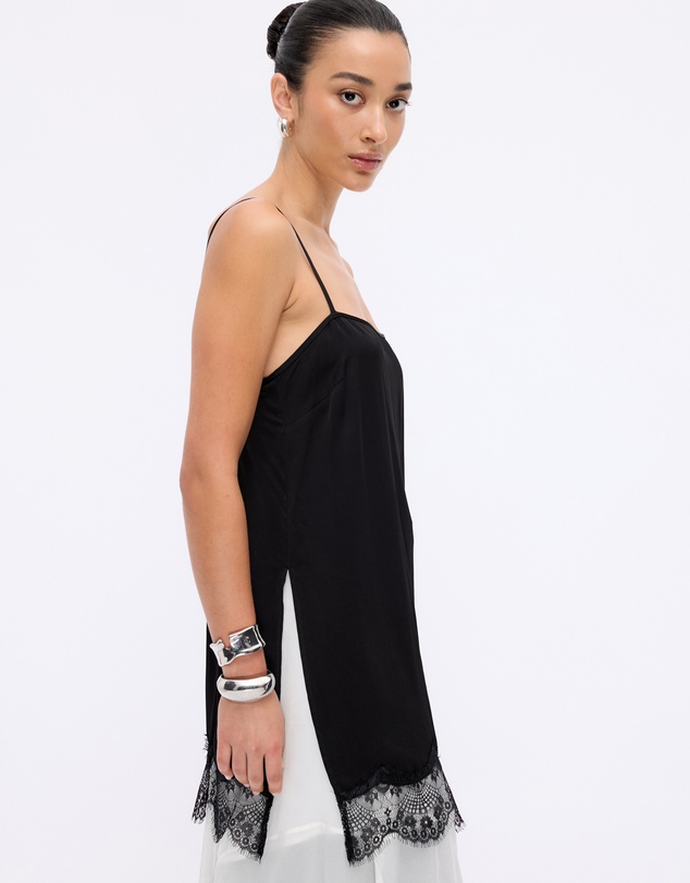 Minima Esenciales - Maely Cami With Lace Trim