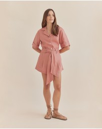Amelius - Maelle Belted Linen Short