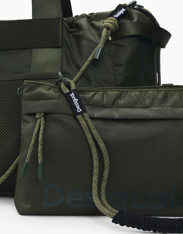 Desigual - Large nylon shopper bag