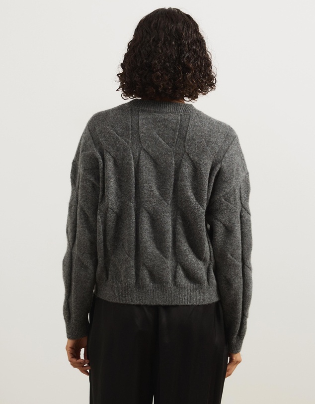 Atmos&Here - Stella Cable Knit Oversized Knit Jumper