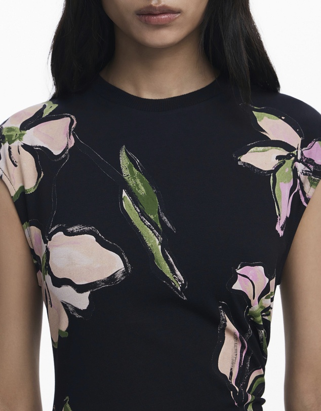 Desigual - Irregular floral dress