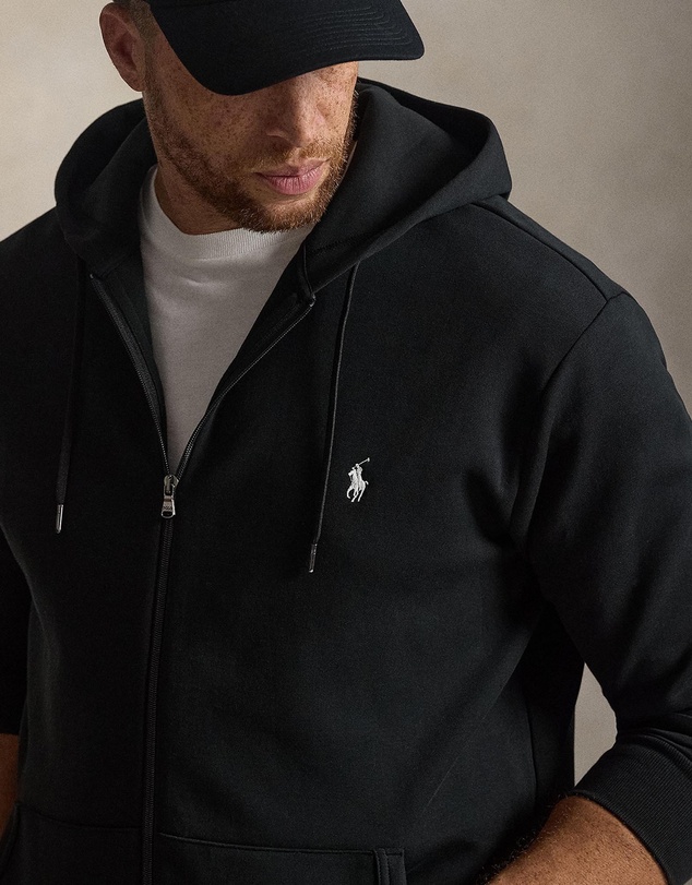 Polo Ralph Lauren - ICONIC EXCLUSIVE - Big & Tall Double-Knit Full-Zip Hoodie