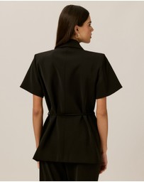 Tussah - Allira Tailored Wrap Top