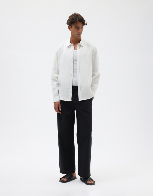 AERE - Vale Relaxed Pleated Pants