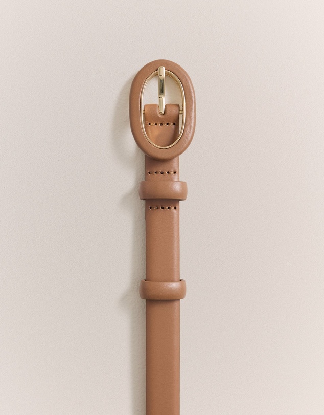 Trenery - Onna Belt in Dark Camel