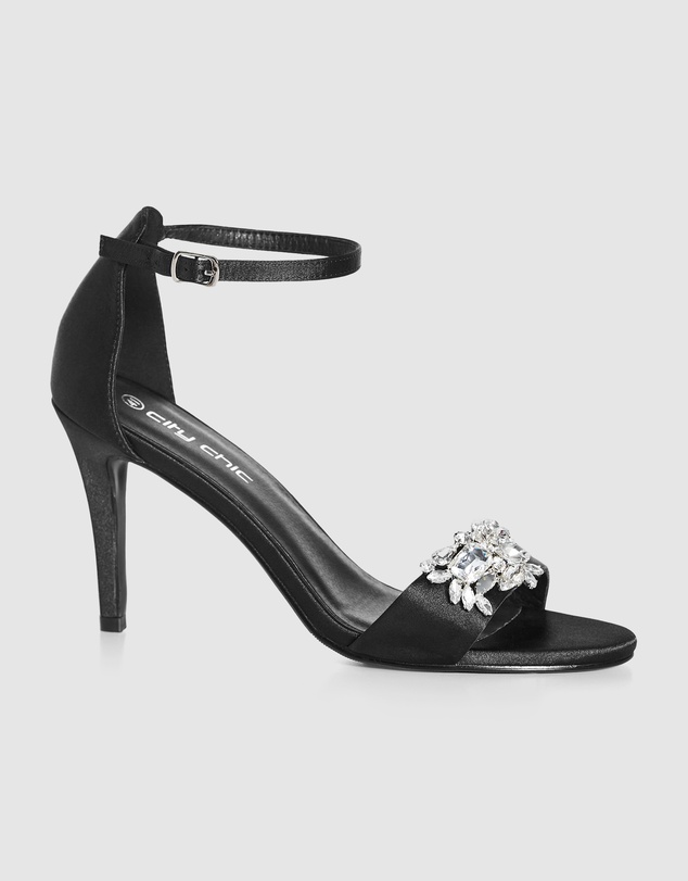 City Chic - WIDE FIT Totally Glam Heel