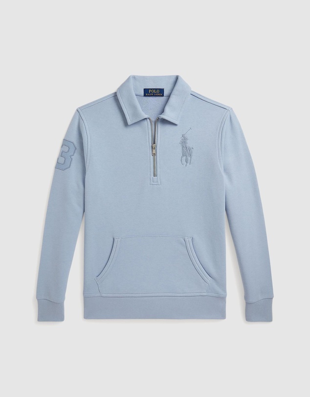 Polo Ralph Lauren - Big Pony Terry Collared Sweatshirt - Teens