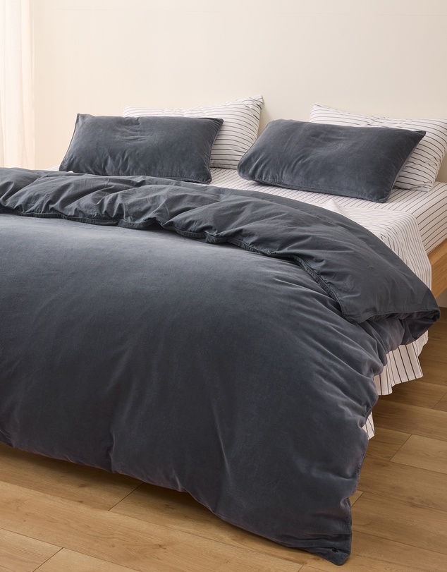 Sheet Society - Stevie Velvet Quilt Cover Set