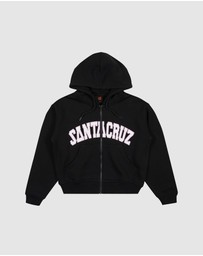Santa Cruz - Collegiate Strip Front Hoodie - Teens
