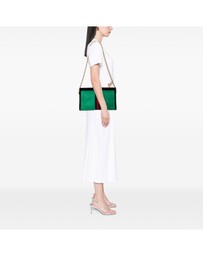 Pre-Loved by Azura Reborn - Pre-Loved Medium Suede Web Ophidia Chain Shoulder Bag
