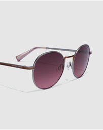 Hawkers Co - HAWKERS - Silver Red MOMA Sunglasses for Men and Women UV400