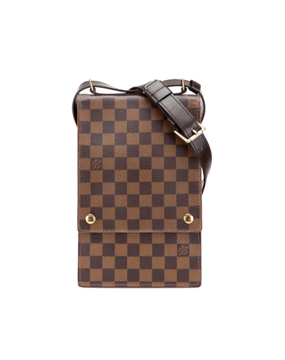 Pre-Loved by Azura Reborn - Pre-Loved louis vuitton Small Vertical Messenger Bag with Adjustable Strap