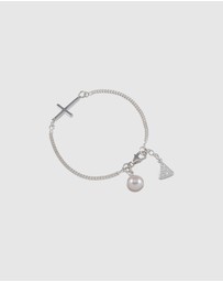 Von Treskow - Pearl & Cross Bracelet