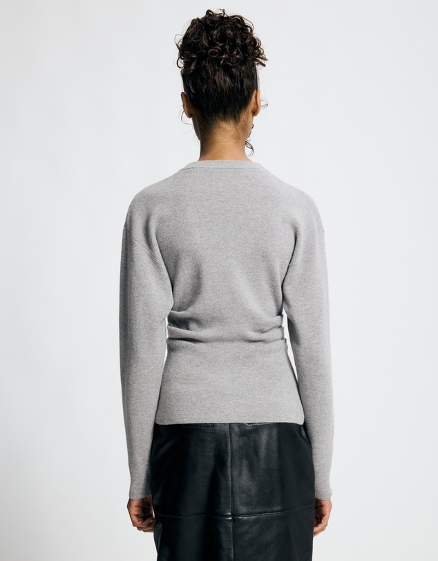 Lover - Dido Sculpted Wool Cardigan